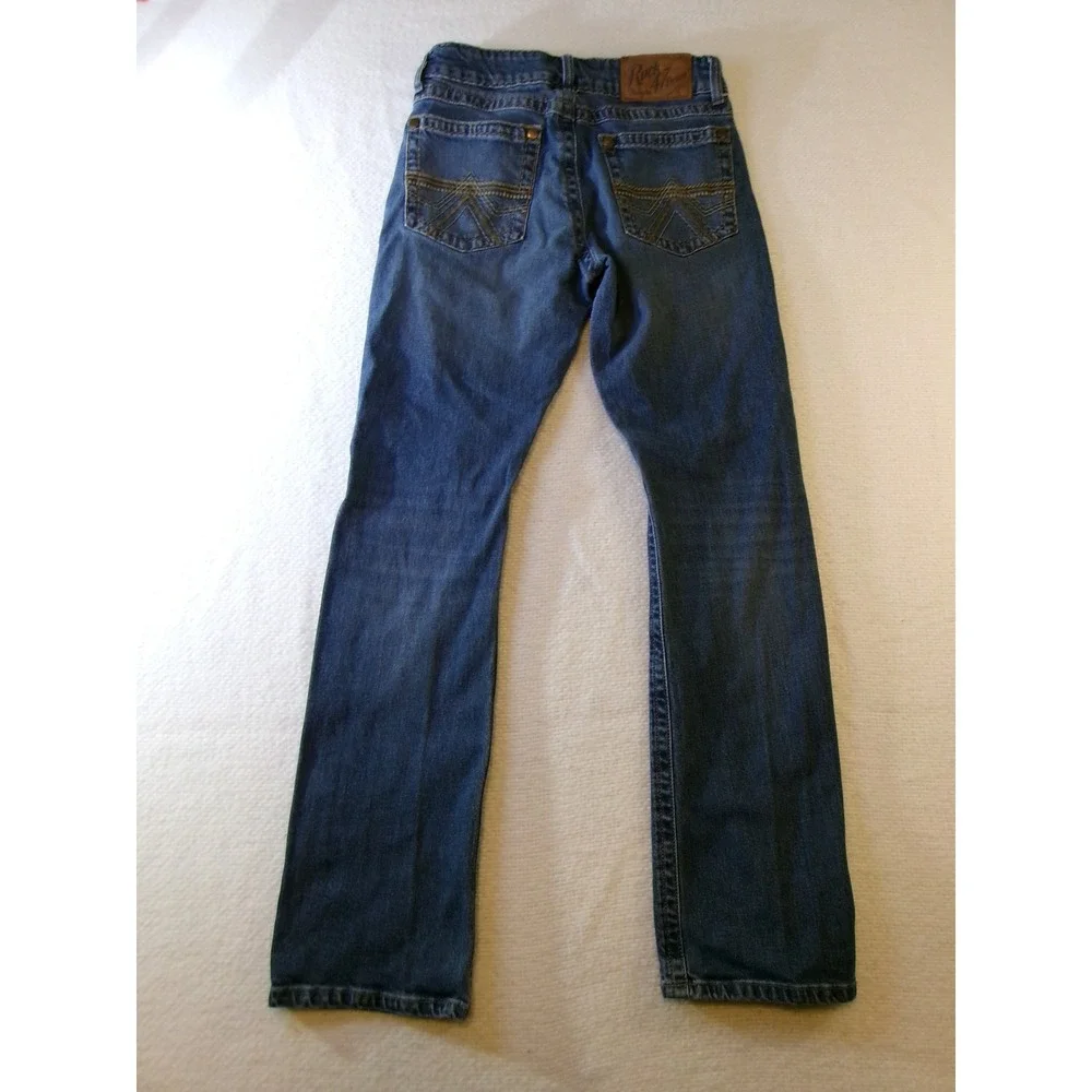 Wrangler Rock 47 Mens Slim Bootcut Jeans‎ Medium Wash 30x34 112335748